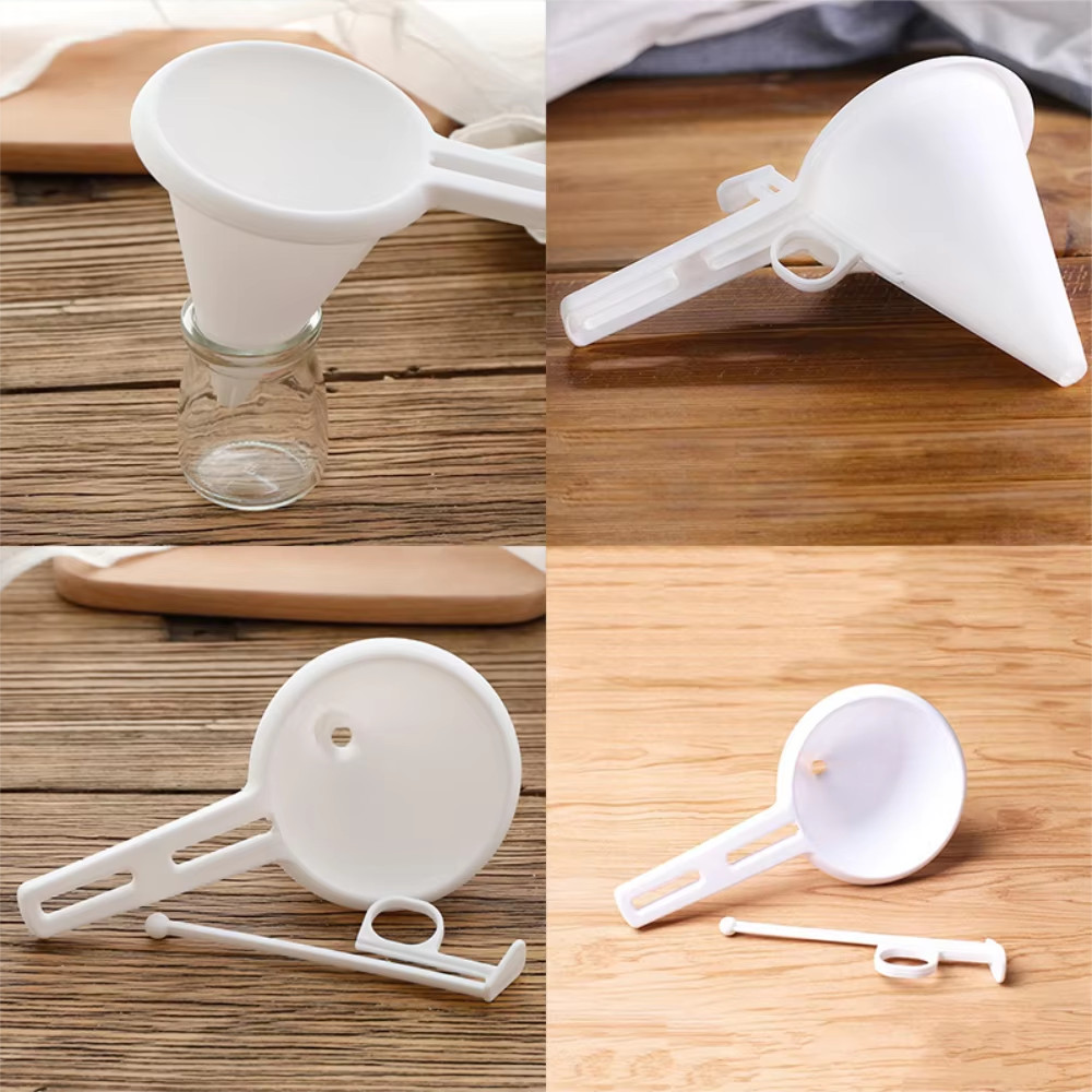 Handheld Batter Dispenser Adjustable Baking Funnel Pancake Cupcake Tool