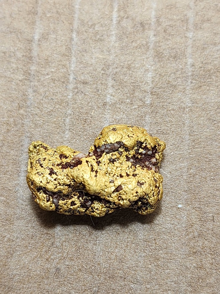 12.5 gram gold nugget historic greaterville mining district