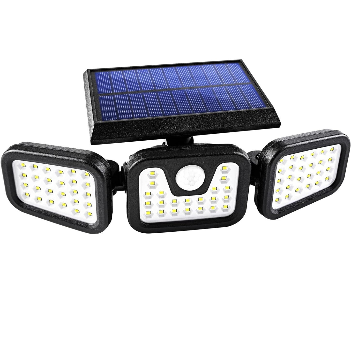 2 Pack LED Motion Sensor Solar Lights ,Outdoor IP65 Waterproof Security Lamp