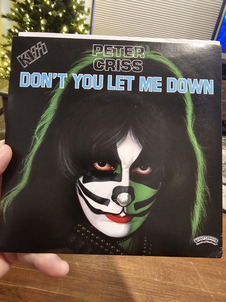 Kiss Peter Criss 45 Dont You Let Me Down 2012 (WN)