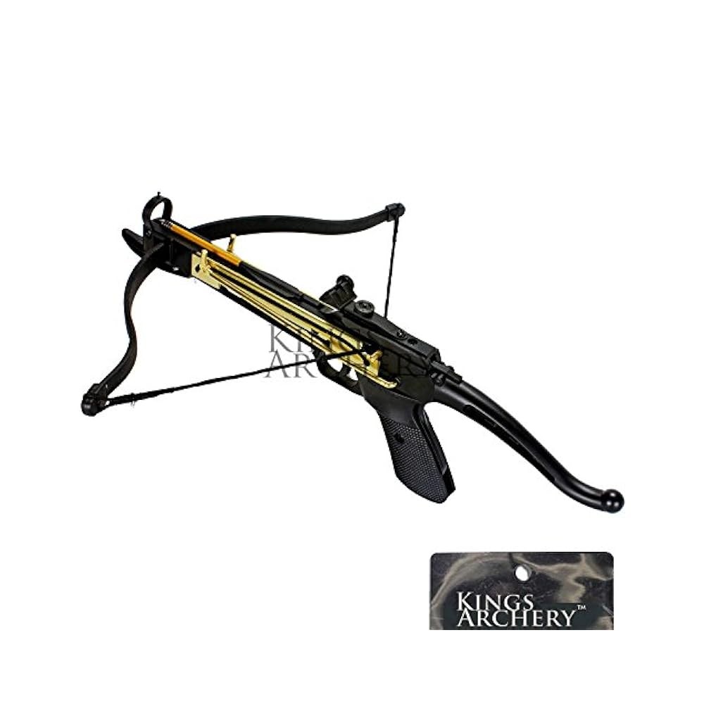 Self-Cocking Crossbow Bundle - Adjustable Sights, Spare String, 27 Arrows