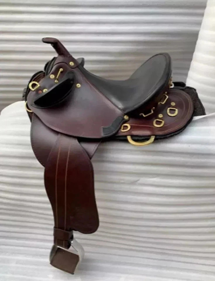 Australian Half Breed Saddle Made With Premium Leather (Customization Available)