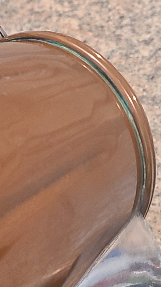 Vintage Silvercraft Tea Pot, (Copper?)