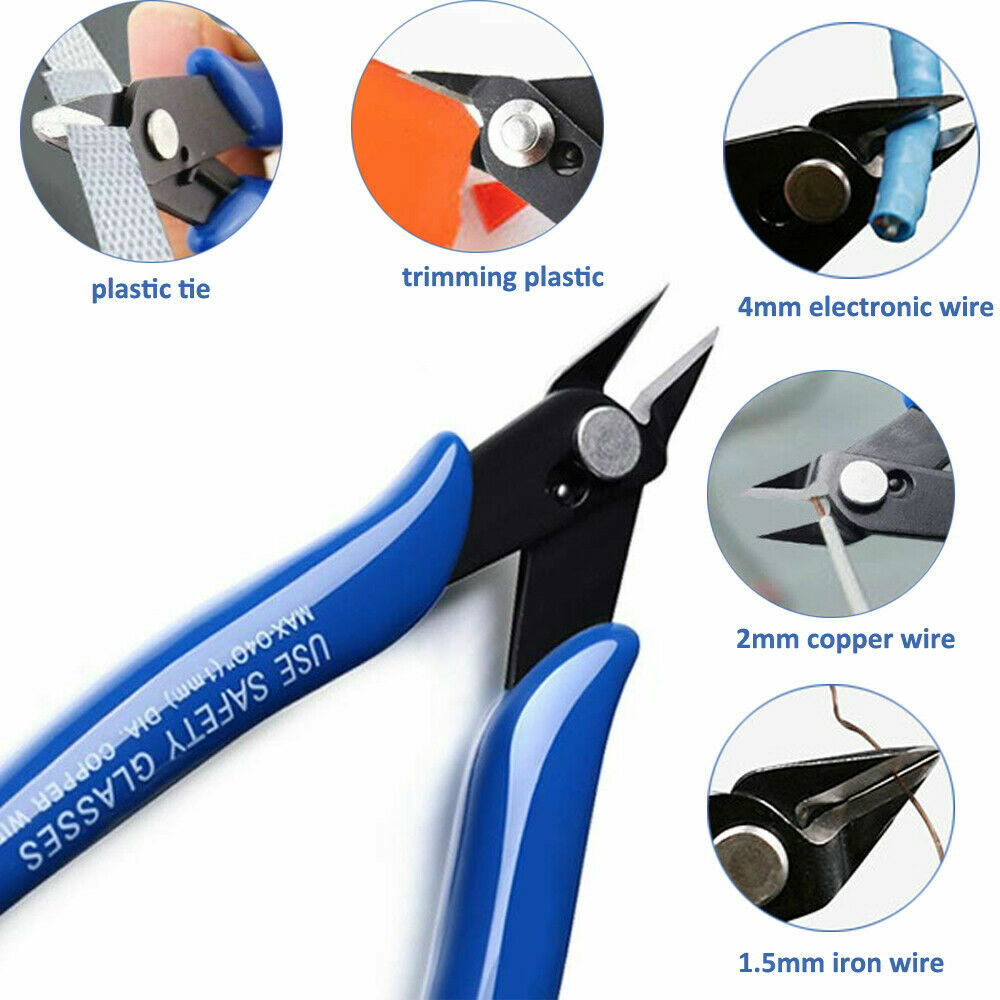 DIY Electronics Diagonal Pliers Side Cutting Nippers Wire Cutter For 3D Printing