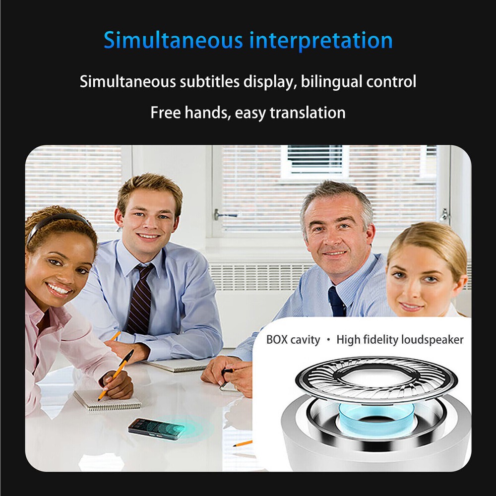 Portable Language Translator Device w/ 138 Languages Voice Translating