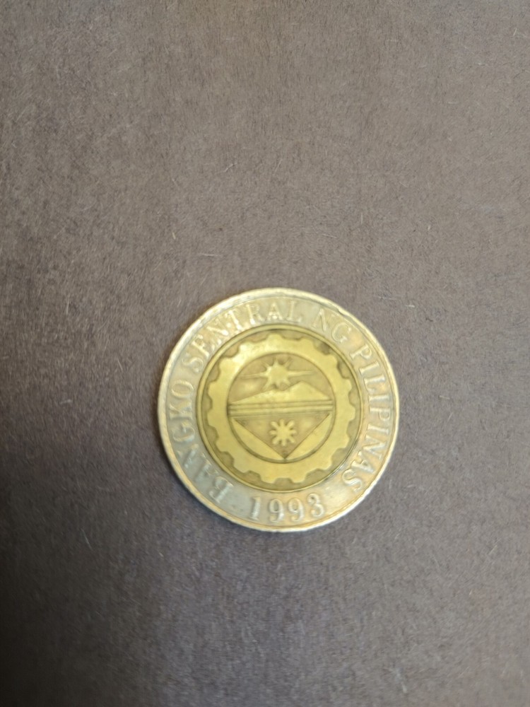 2002 Philippines 10 Piso Bimetallic