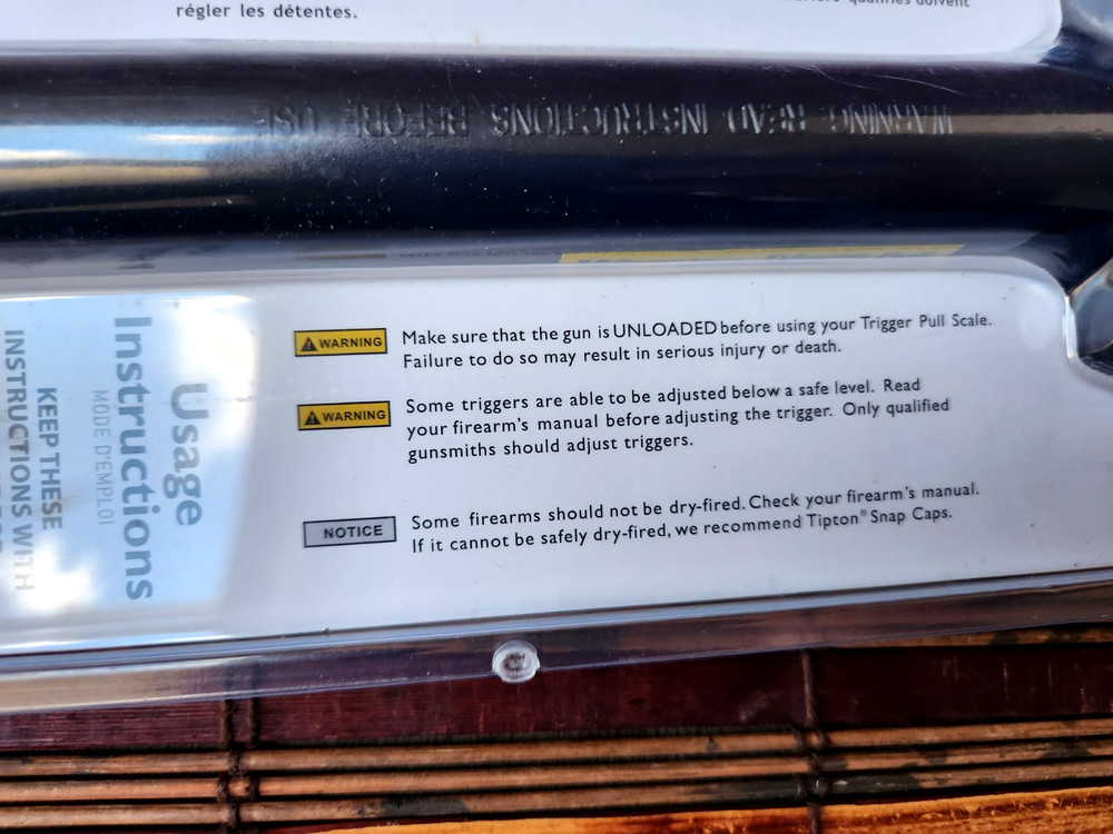 Wheeler Engineering TRIGGER PULL SCALE 8oz-8lbs for Gunsmithing