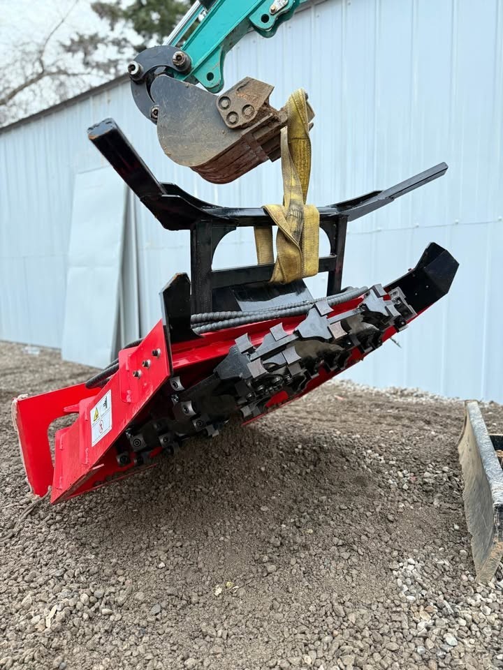 Future Disc Mulcher Hydraulic Standard-Flow GY X-DM43" SkidSteer Attachment Giyi