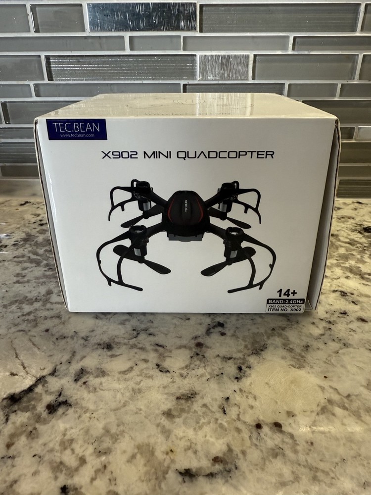 TEC.BEAN  Black Spider X902 Mini Beginner Drone Hovering Quadcopter