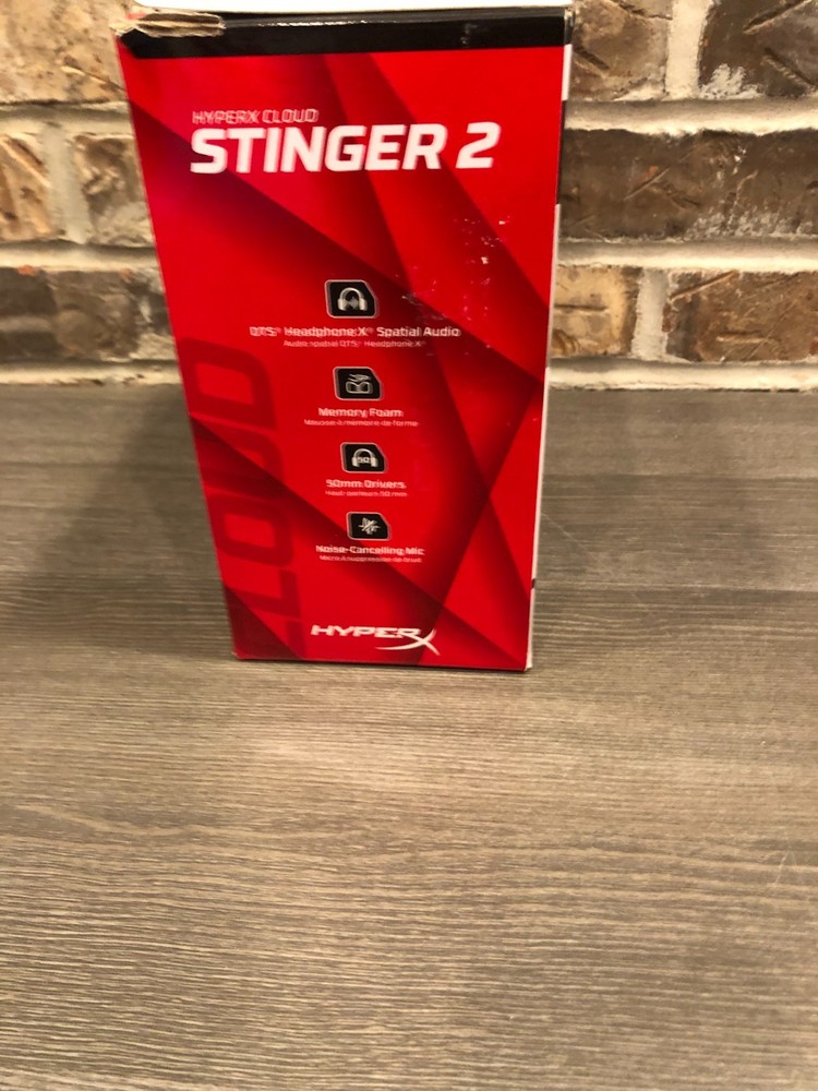 HyperX Cloud Stinger 2 – Lightweight Gaming Headset with Mic, DTS Audio, Black