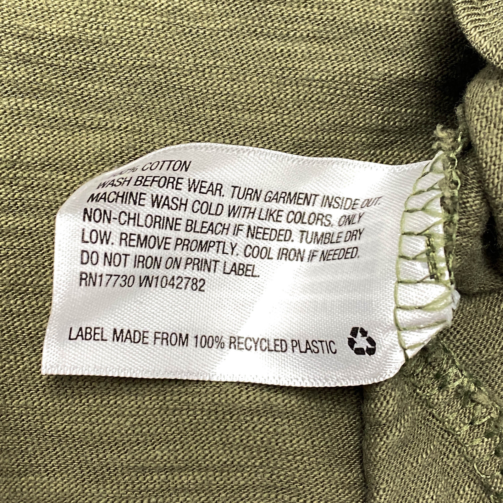 Cat & Jack Toddler Girls Size 5T Cap Sleeve Dress Olive Green