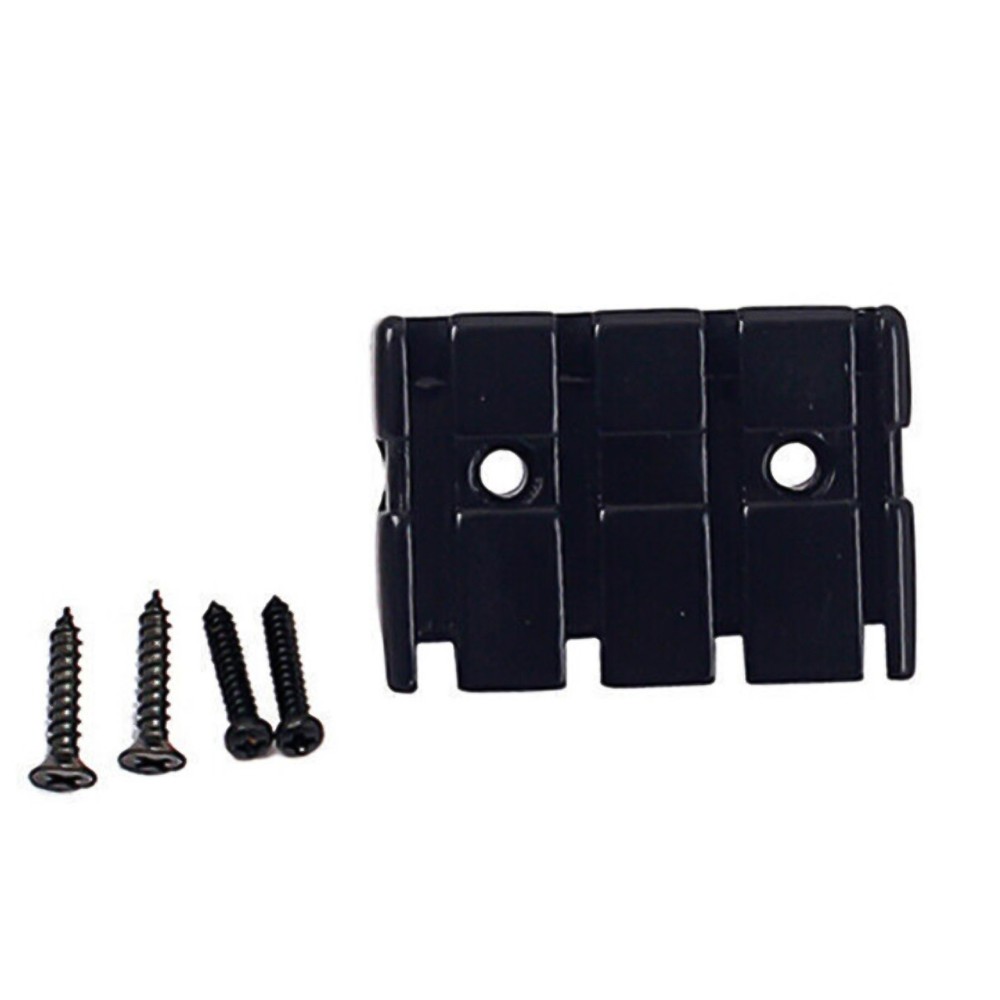 Zinc alloy 4-string Headless Electric Guitar String Locking Nut Set W/ Screw
