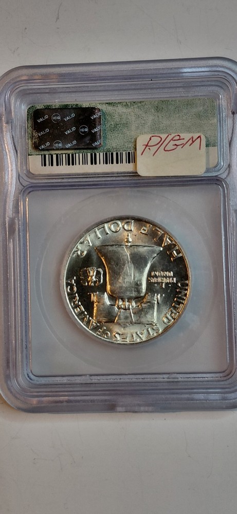 1958-D 50c Silver Franklin Half Dollar MS65 90% Silver