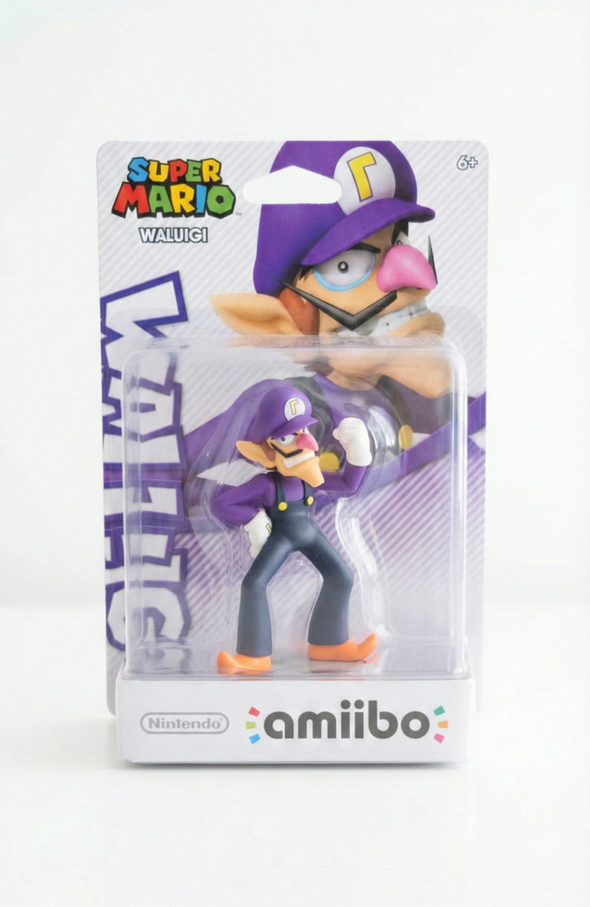 Waluigi Amiibo Super Smash Bros