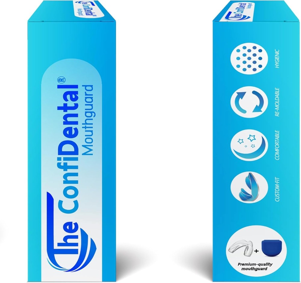 Durable Moldable Mouth Guards: 4-Piece Set for Teeth Grinding & Athletic Use