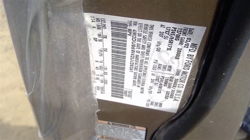Engine ECM Electronic Control Module 4 Door 8-280 4.6L Fits 02 EXPLORER 919827
