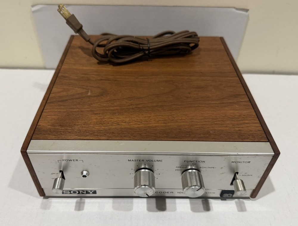 Vintage SONY SQ Quadrophonic DECODER Model SQD 1000