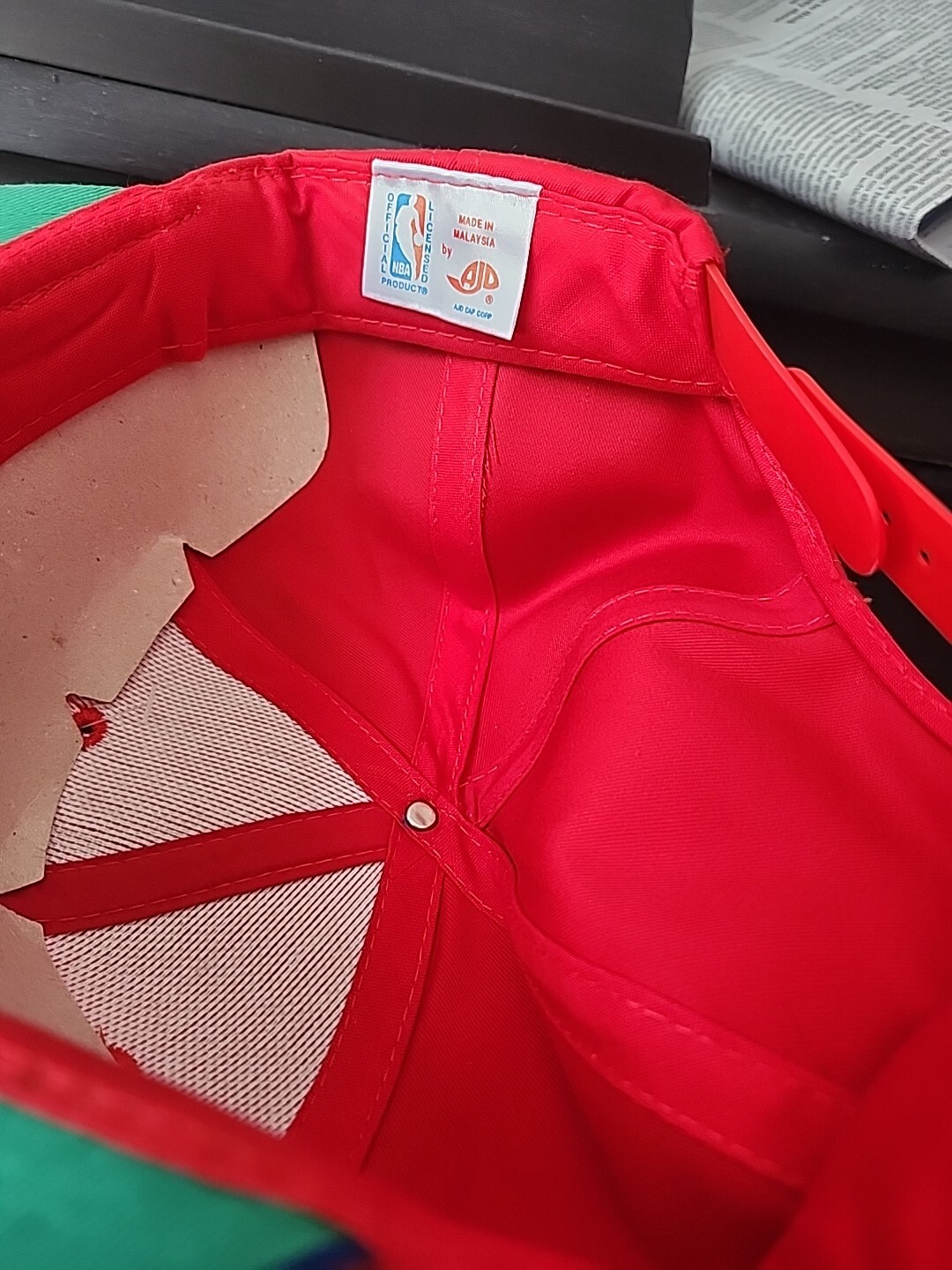 Vintage Washington Bullets Snapback Hat - NEW OLD Stock red blue Two For 40.00