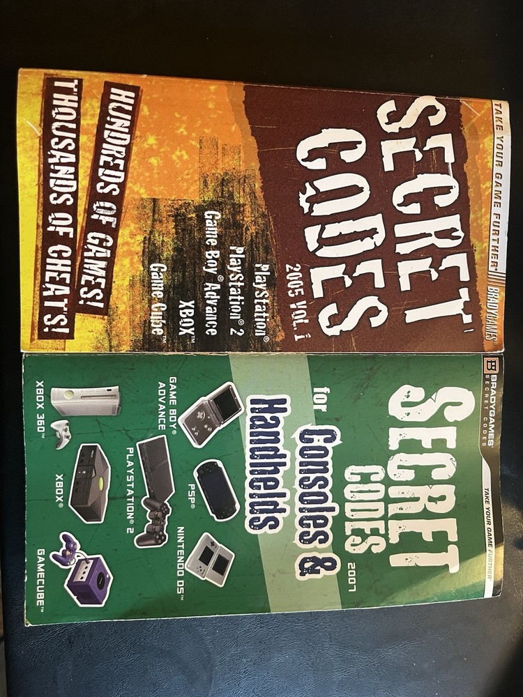 Brady Games Secret Code Guides