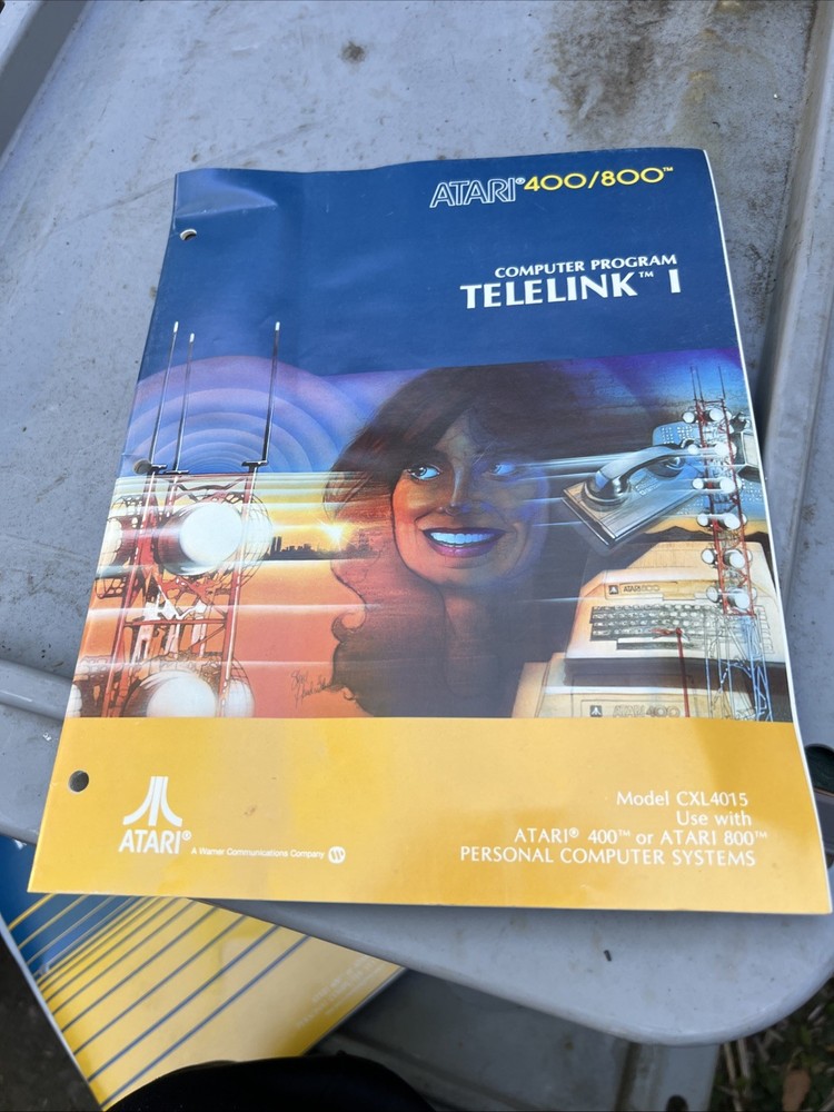 Atari 400/800 Computer Program Telelink I