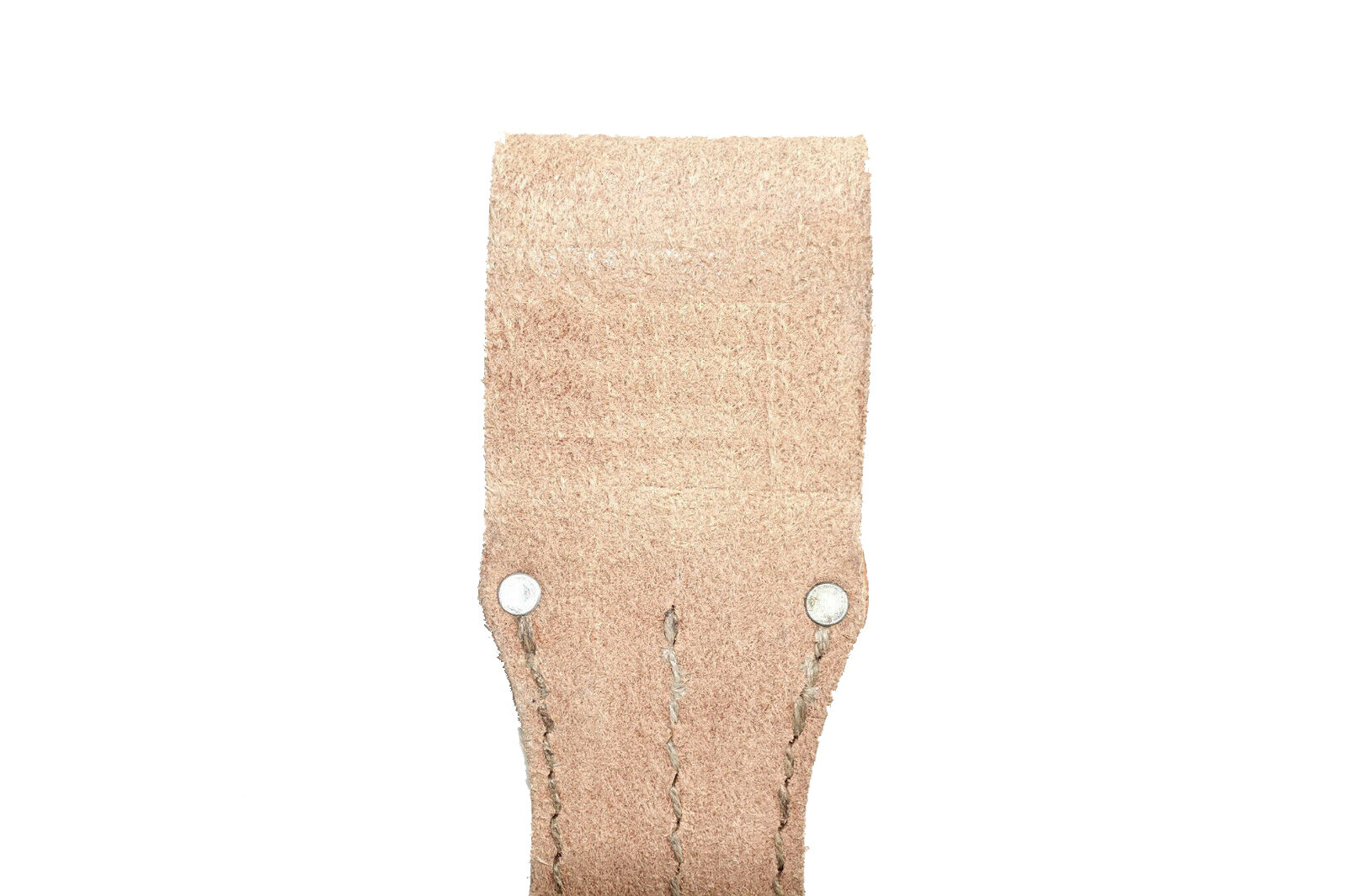 WWII Era German K98/G98 Mauser Rifle Natural Leather Bayonet Frog - ROUGHOUT