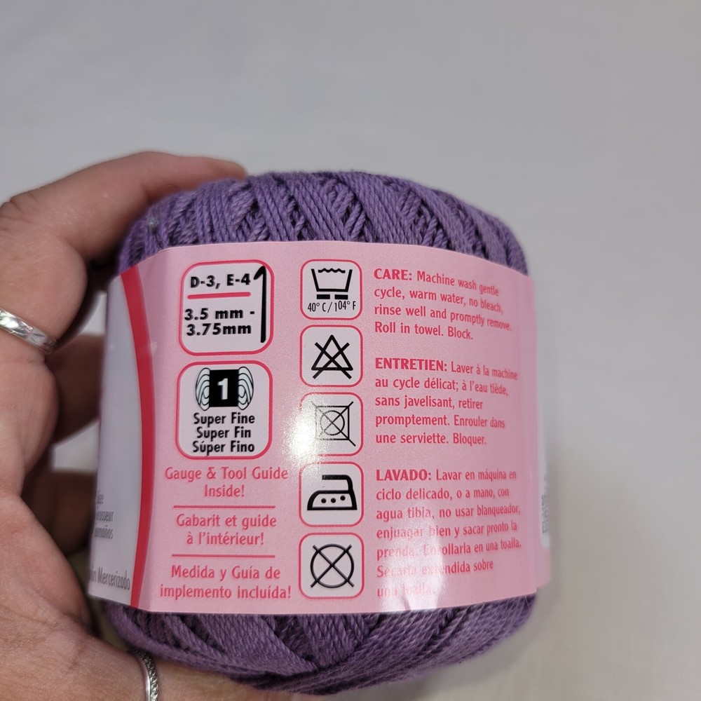 crochet thread lot