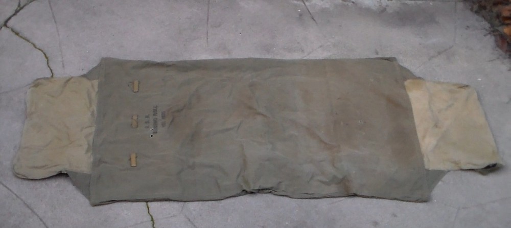 WW2 USN Model 1935 Bed Roll Sleeping Bag & Blanket Set Bags & Blankets & Straps