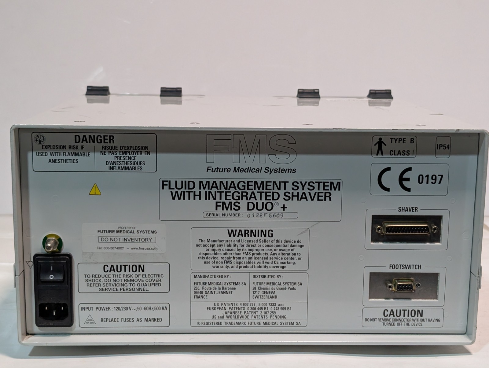 FMS Arthroscopy Group 284580 Duo+ Fluid Management System with Integrated Shaver