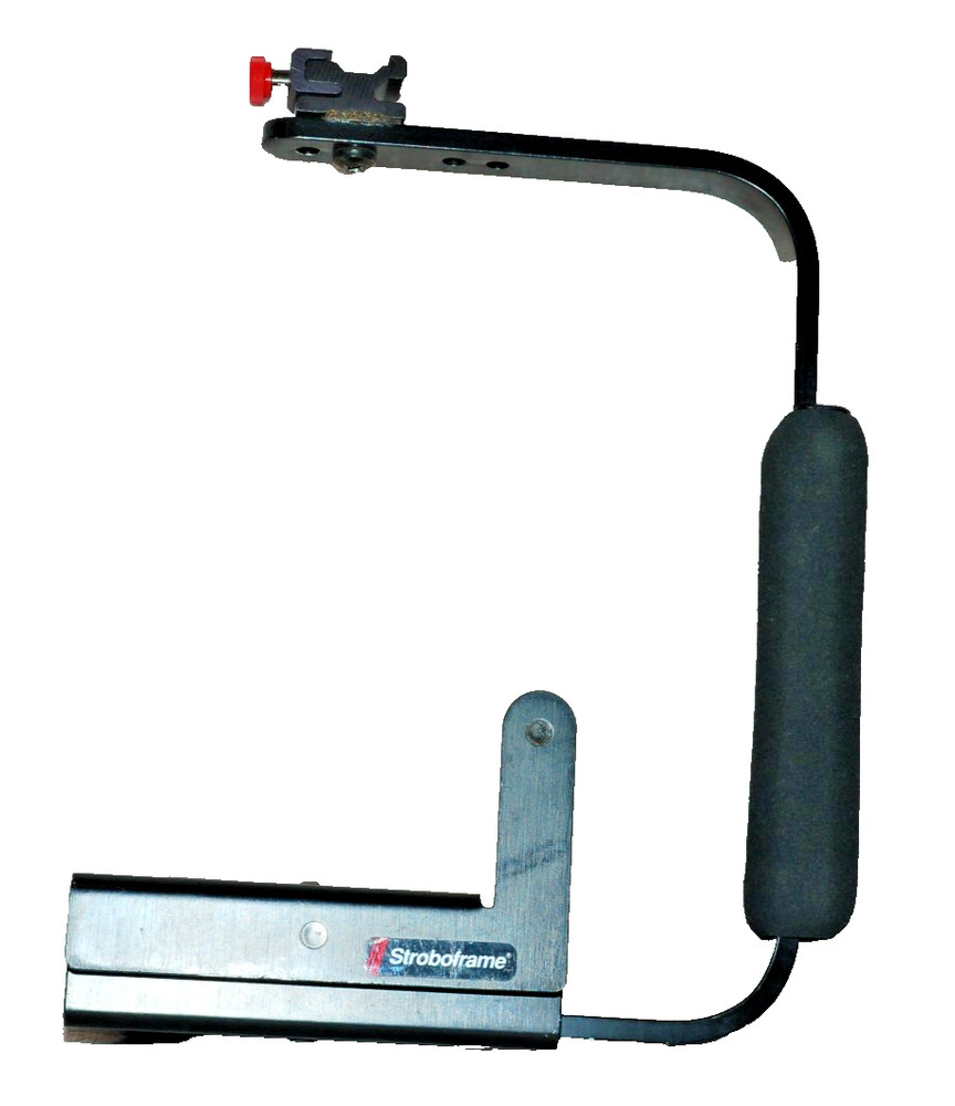 Vintage Stroboframe Flash Bracket for Handheld Camera