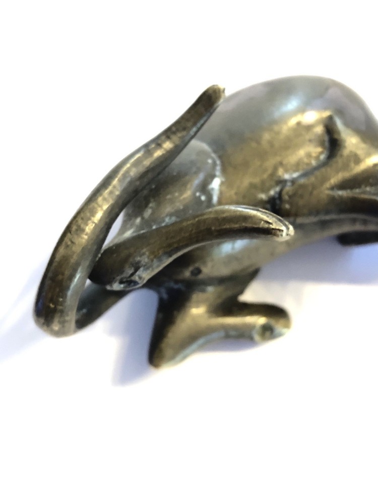 Vintage Bronze Rat, Mouse Figure