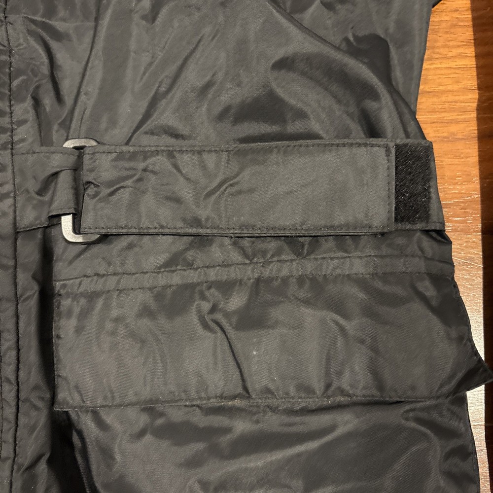 Bilt BLW 4 Waterproof Rain Shell Reflective Black Motorcycle Jacket Size 2XL