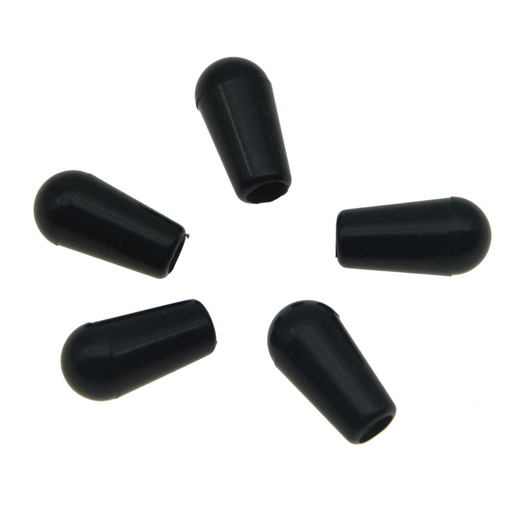 5* USA Spec Guitar Toggle Switch Tips Switch Knobs fit Gibson/Switchcraft Black