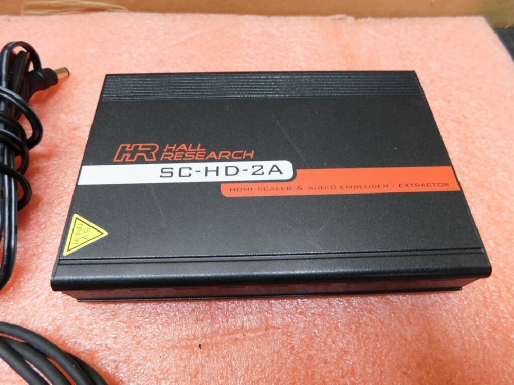 HALL RESEARCH SC-HD-2A HDMI Scaler / Audio Embedder / Extractor