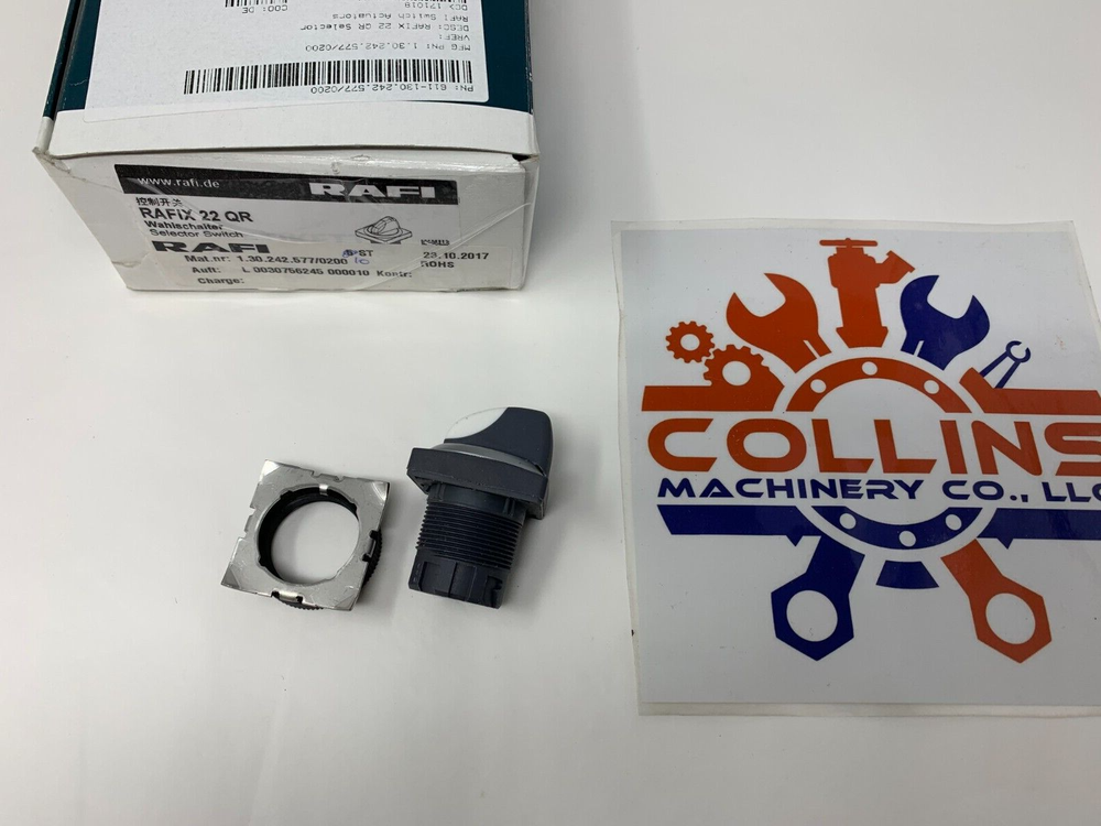 RAFI 1.30.242.702/0200 Selector Switch Actuator RAFIX 22QR Round Latching