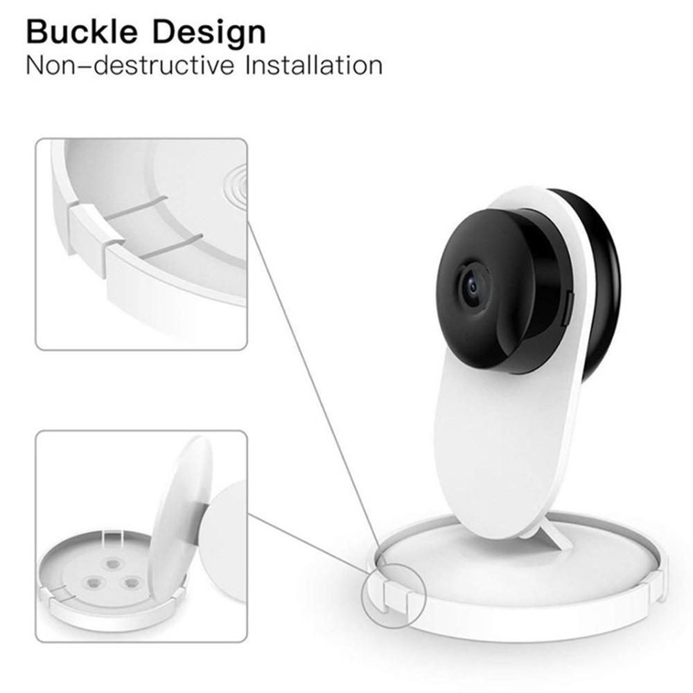 Flexible Installation Options for YI For 1080P Camera Using Wall Mount Bracket