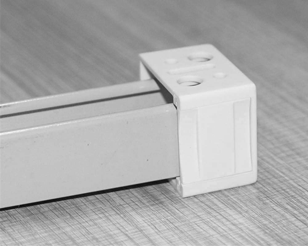 Cutelec 4pcs Plastic Brackets 1" Blinds headrail Holders White 1inch,