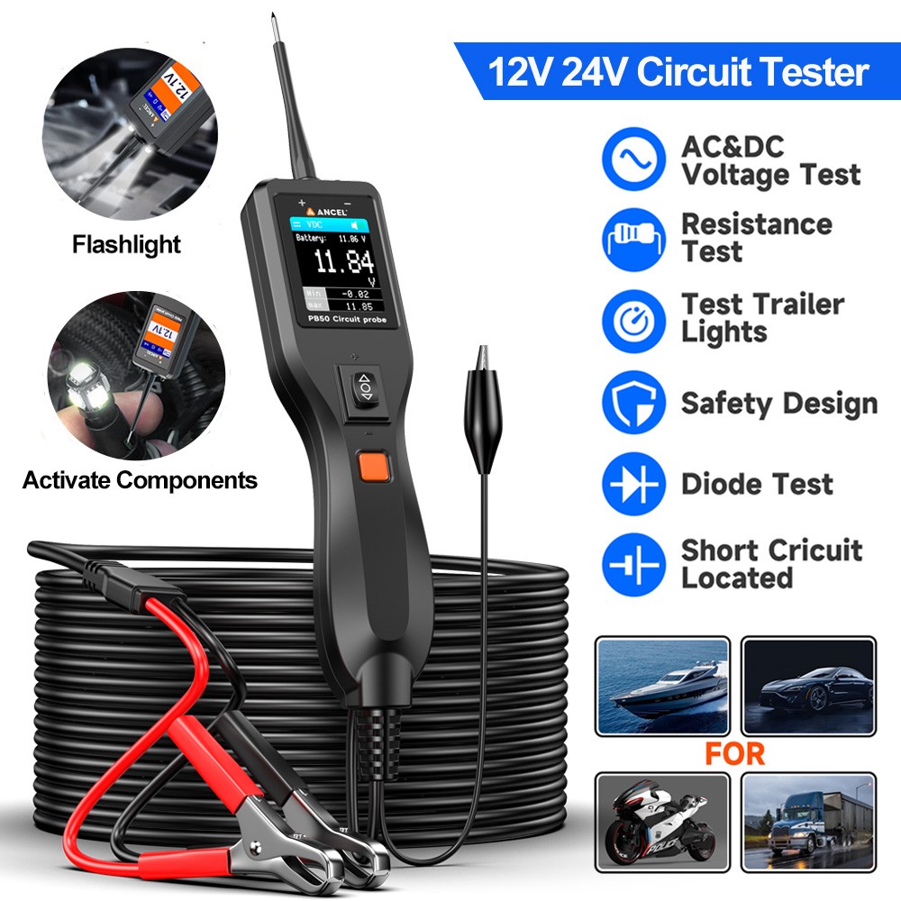 ANCEL PB50 PowerScan Circuit Tester Electrical Electrical Circuit Tester Tool
