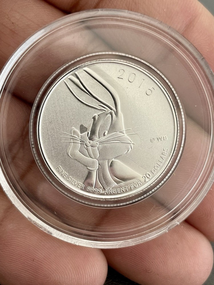 2015 Canada $20 Fine Silver Coin - Bugs Bunny (G132)