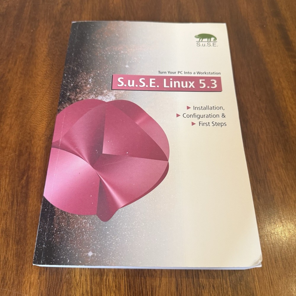 Suse Linux 5.3 July 1998 (CD-ROM, 2001) Big Box Vintage Software