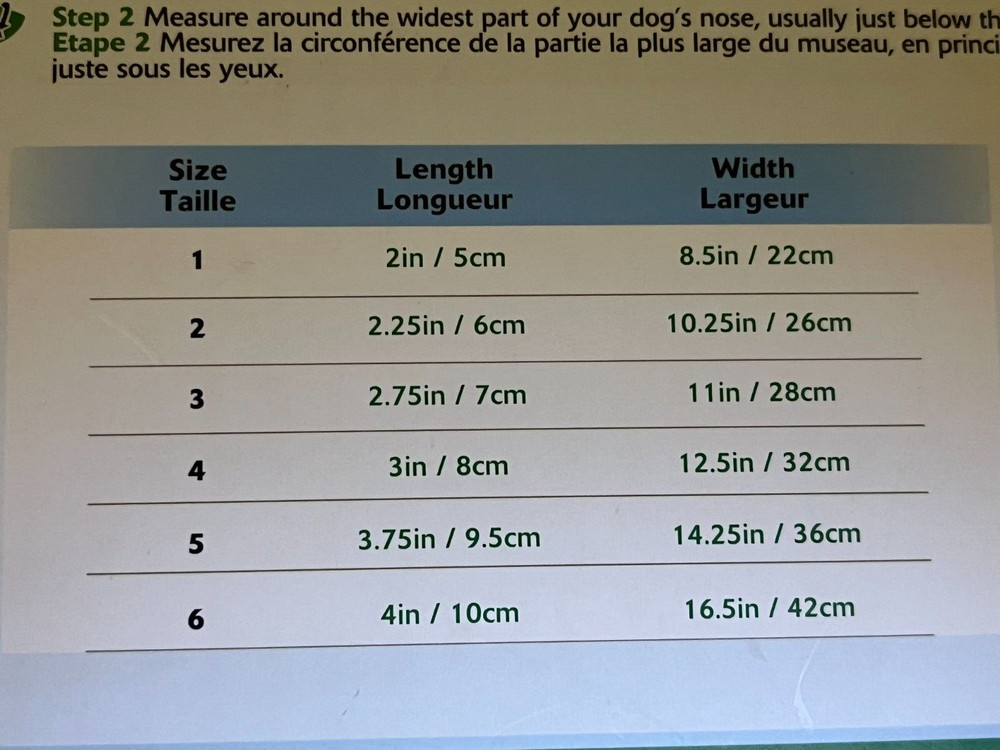 Baskerville Ultra Muzzle Size 3 NWOT