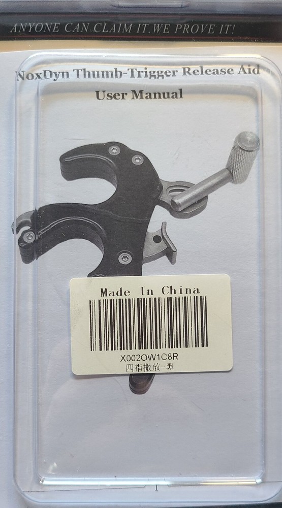 Archery Release Aids 3 Finger Grip Thumb Trigger Caliper Compound Bow Hunting