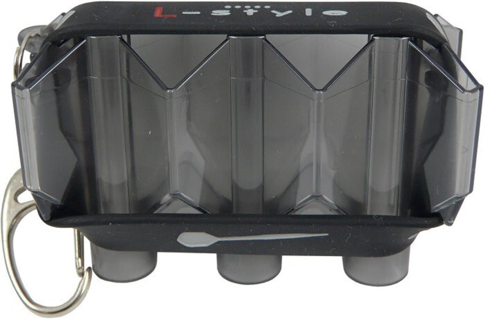 L-Style Krystal Dart Flight Case - Clear Black