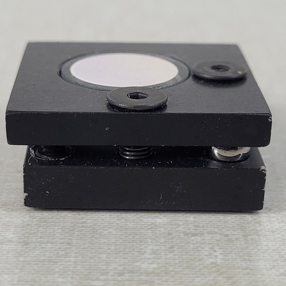 Adjustable 2-axis 0.75" Diameter Optical Mirror Mount Tilt X-Y Stage
