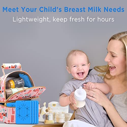 OUTXE Ice Packs for Lunch Box 4 -Pack Reusable Ultra-Thin Freezer Packs