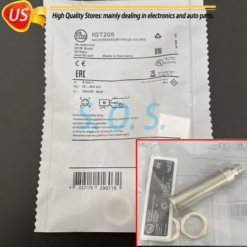 New For IFM IGT205 IFM Inductive Sensor Proximity Switch