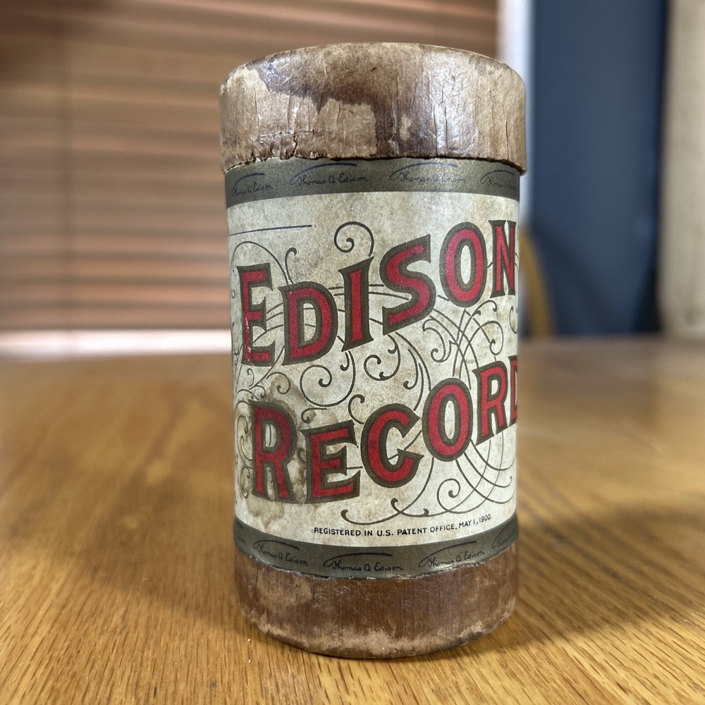Edison Cylinder Record The Gondolier 8685 Arthur Collins Untested