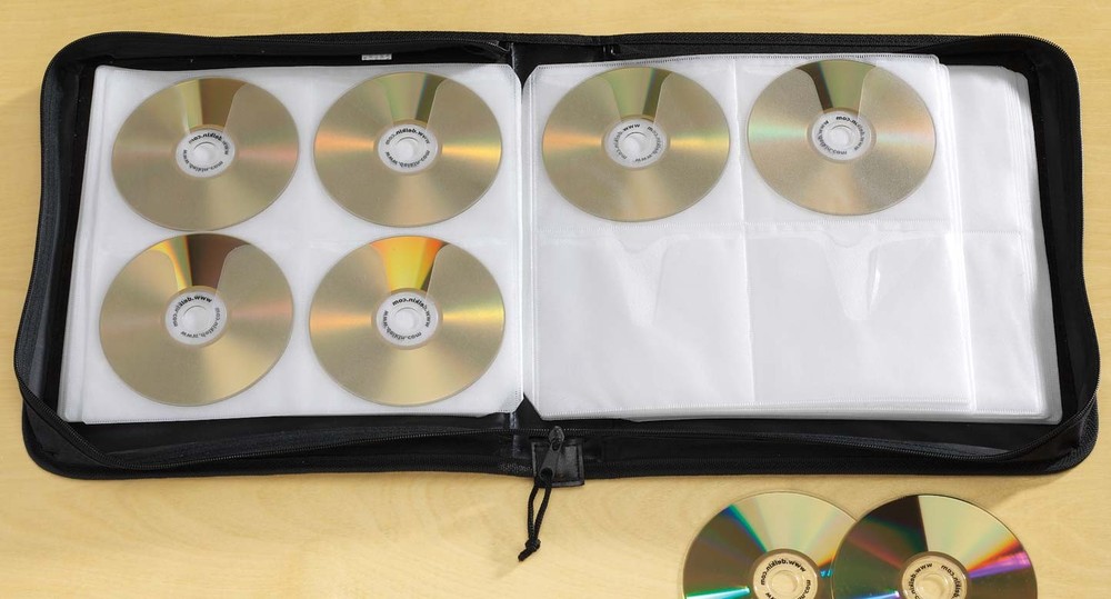 Walter Drake CD DVD Storage Binder Case (208 capacity)