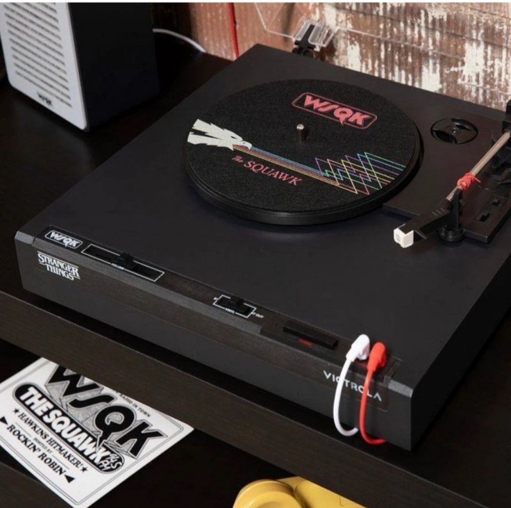 Stranger Things WSQK Record Player