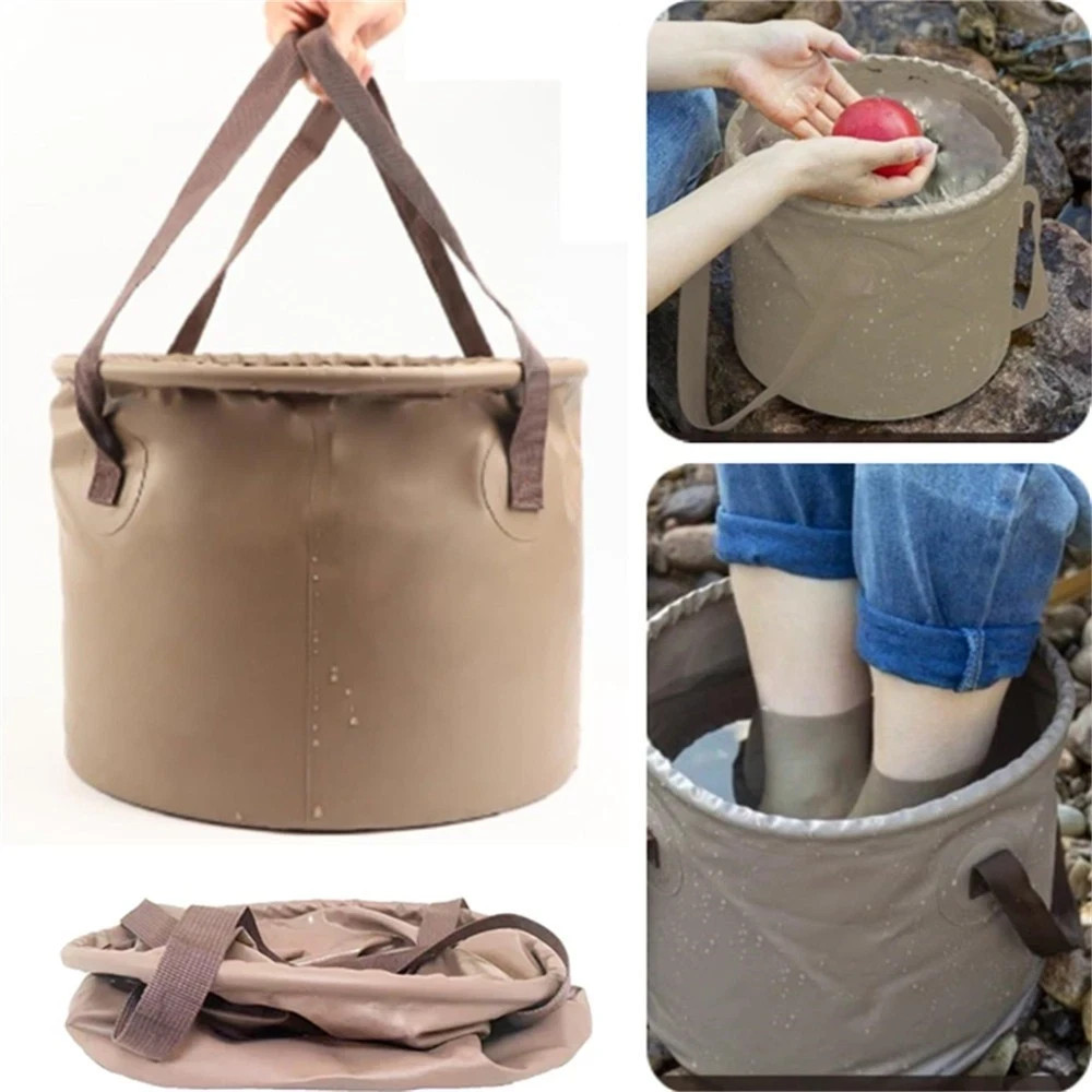 5 Gallon Portable Collapsible Bucket with Temperature Resistance Multi-Purpose
