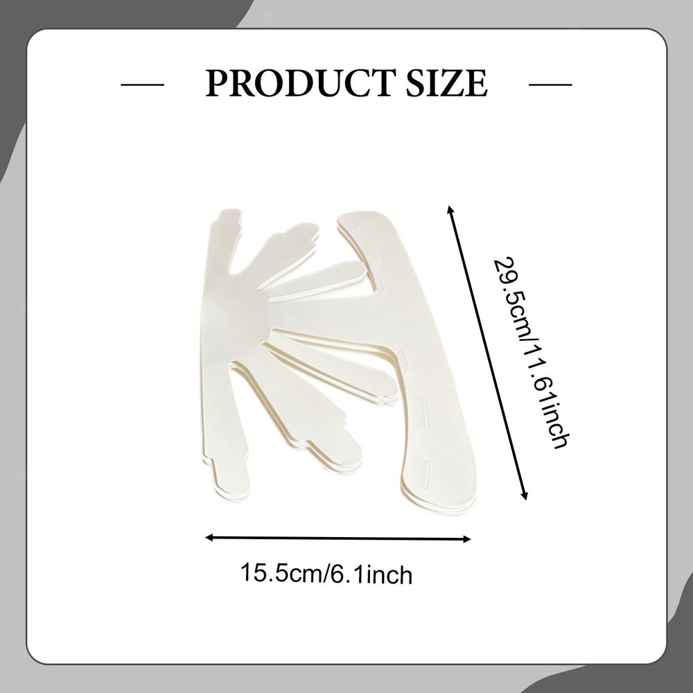 50Pcs Baseball Cap Inserts Comfortable Easy to Use Lightweight Cap Inner Liners